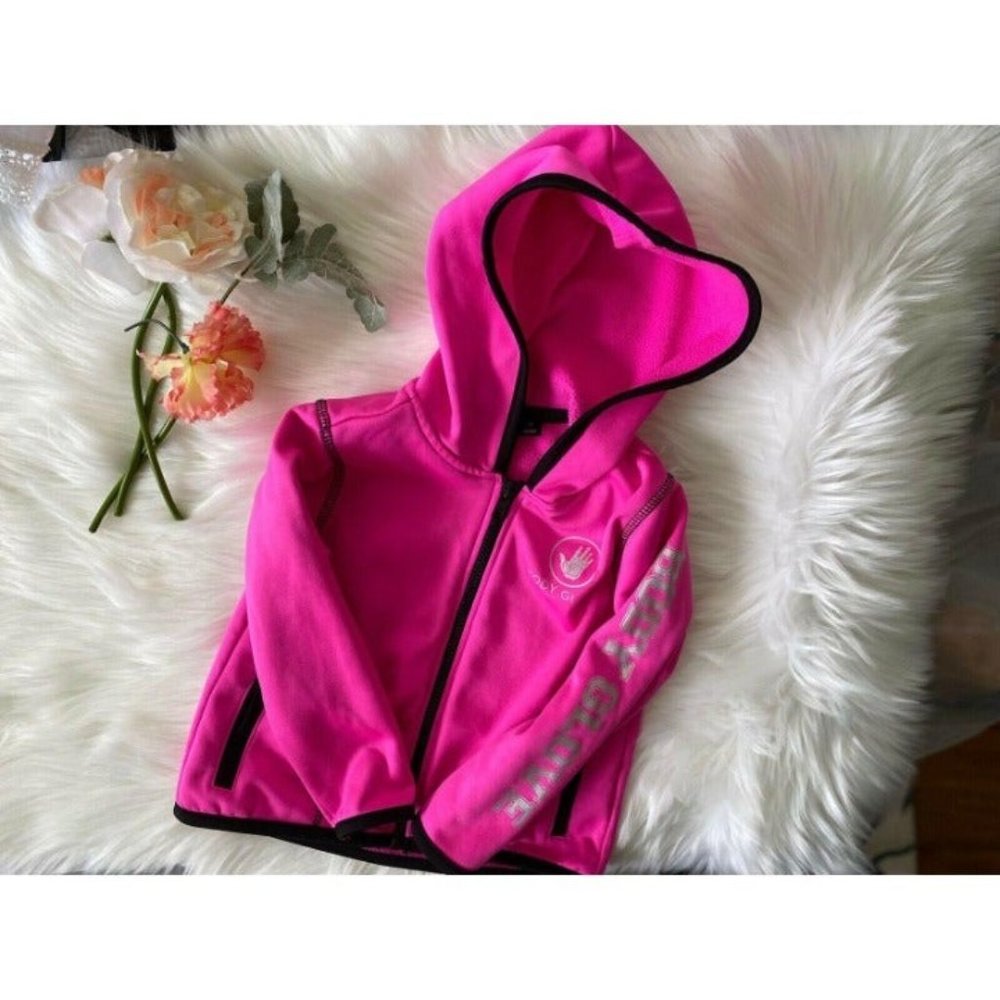 Body Glove Hooded Zip Jacket 3T‎ Hot Pink